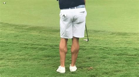 WATCH: Phil Mickelson, Famous for His Monstrous Calves, .
